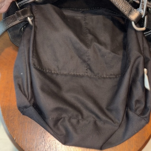 Coach and Four Bucket bag shoulder/crossbody  drawstring/ tassels  leather black - Picture 5 of 17